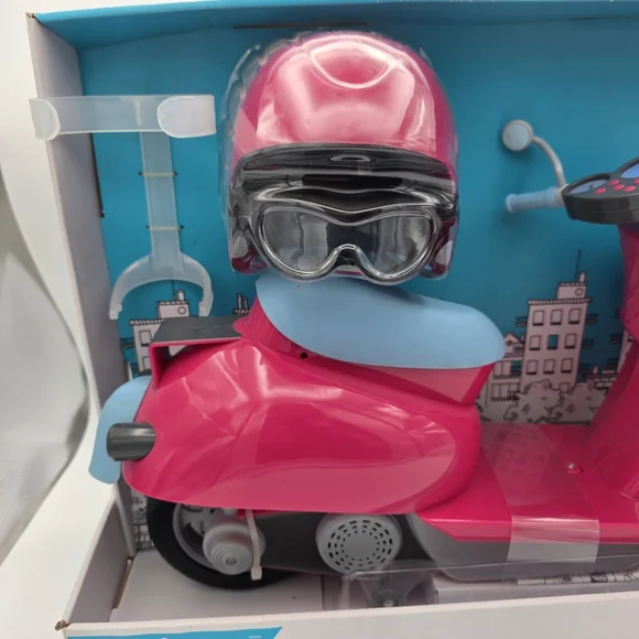 Stella & Finn Newberry Scooter for 18-in Dolls, Toy Figure for Kids, Ages 3+ NEW - Picture 4 of 9